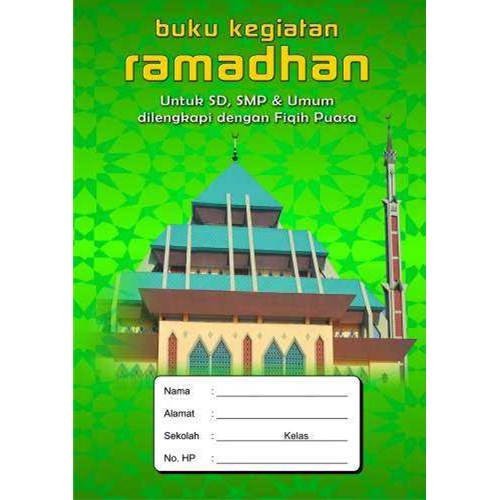 Detail Buku Kegiatan Ramadhan Anak Sd Nomer 24