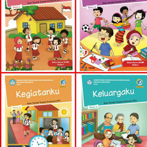 Detail Buku Kelas 1 Sd Tema 1 Nomer 6