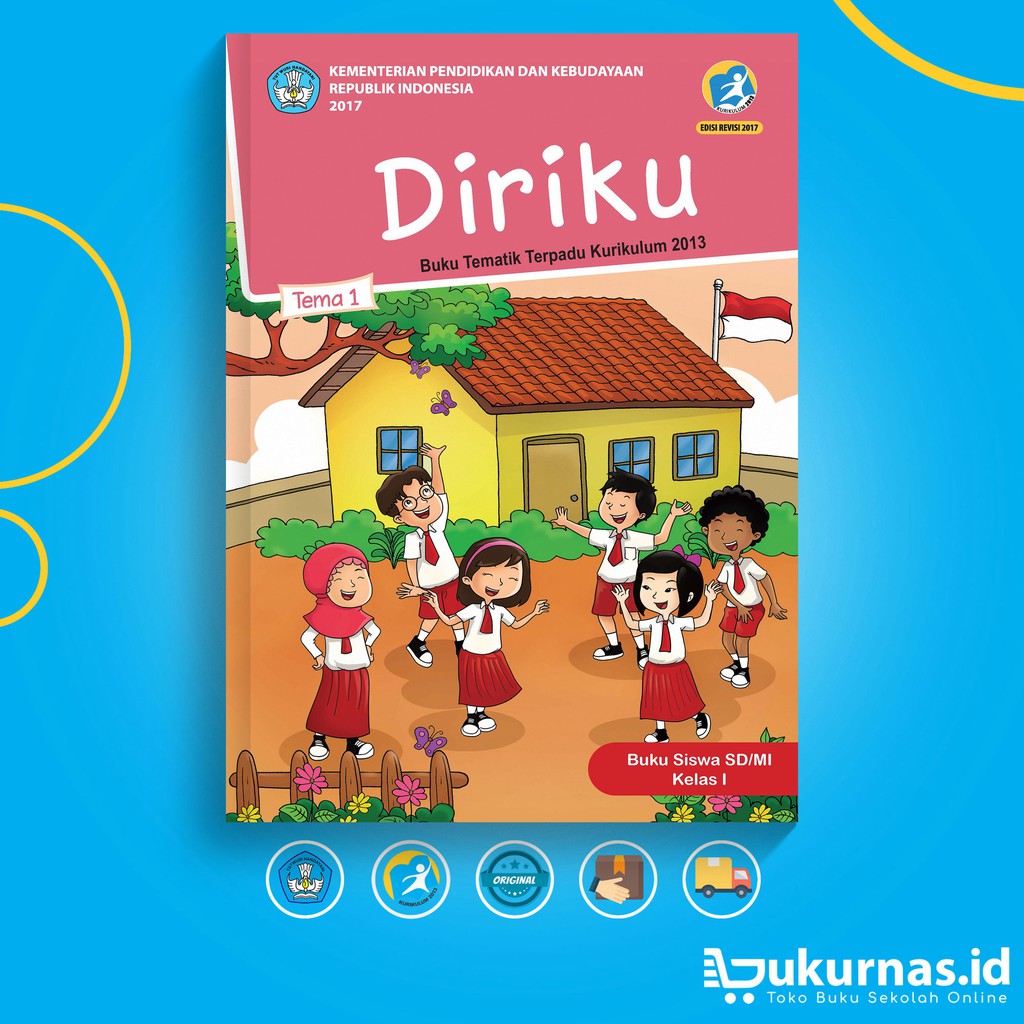 Detail Buku Kelas 1 Sd Tema 1 Nomer 8