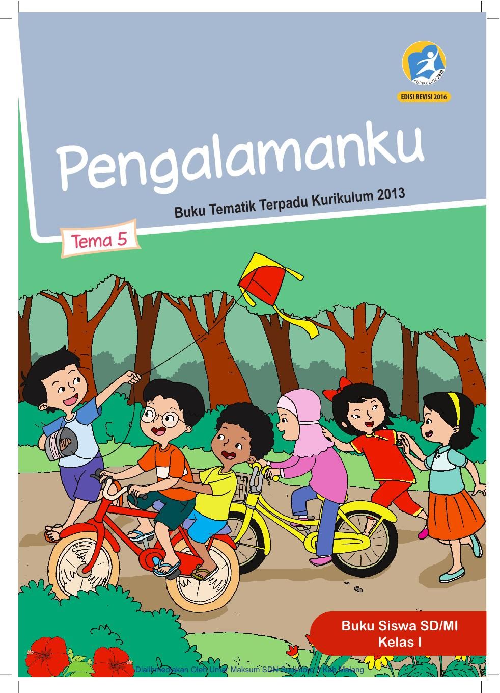 Buku Kelas 1 Sd Tema 5 - KibrisPDR