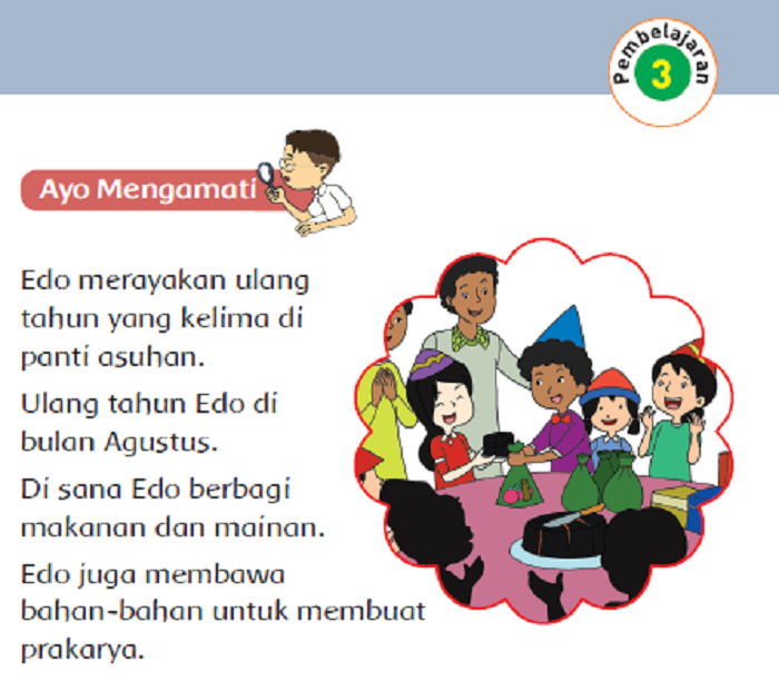 Detail Buku Kelas 1 Sd Tema 5 Nomer 7