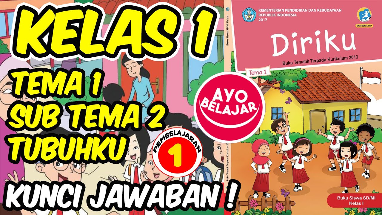 Detail Buku Kelas 1 Tema 2 Nomer 41