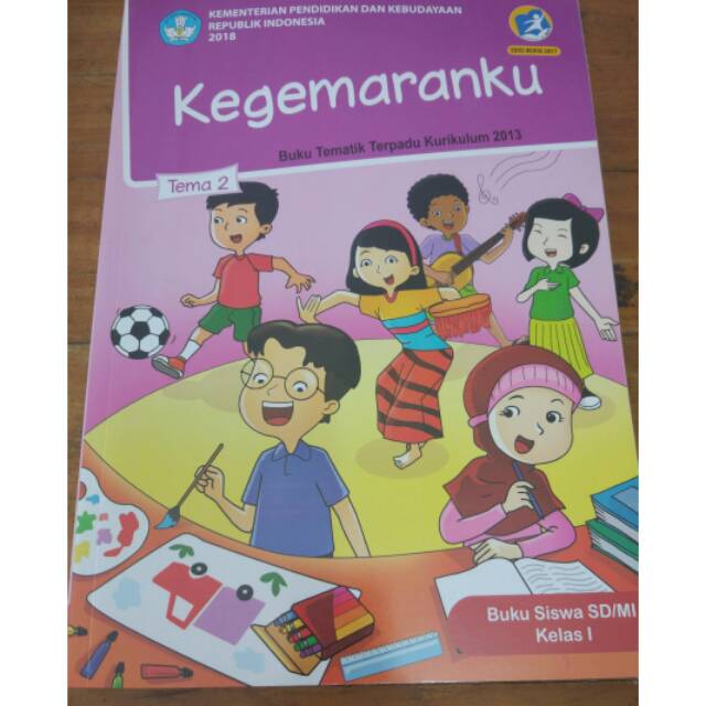 Detail Buku Kelas 1 Tema 2 Nomer 10