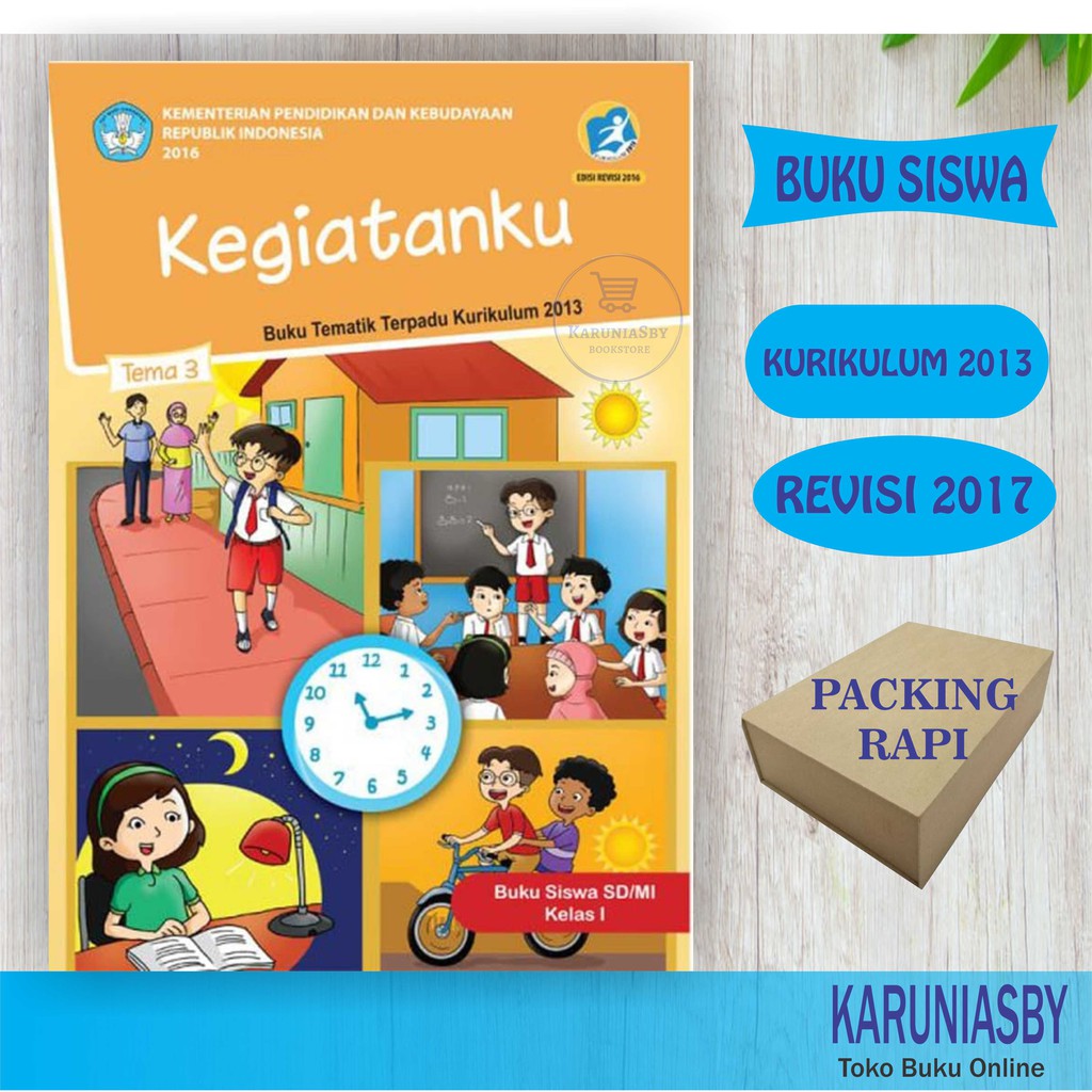 Detail Buku Kelas 1 Tema 3 Nomer 42