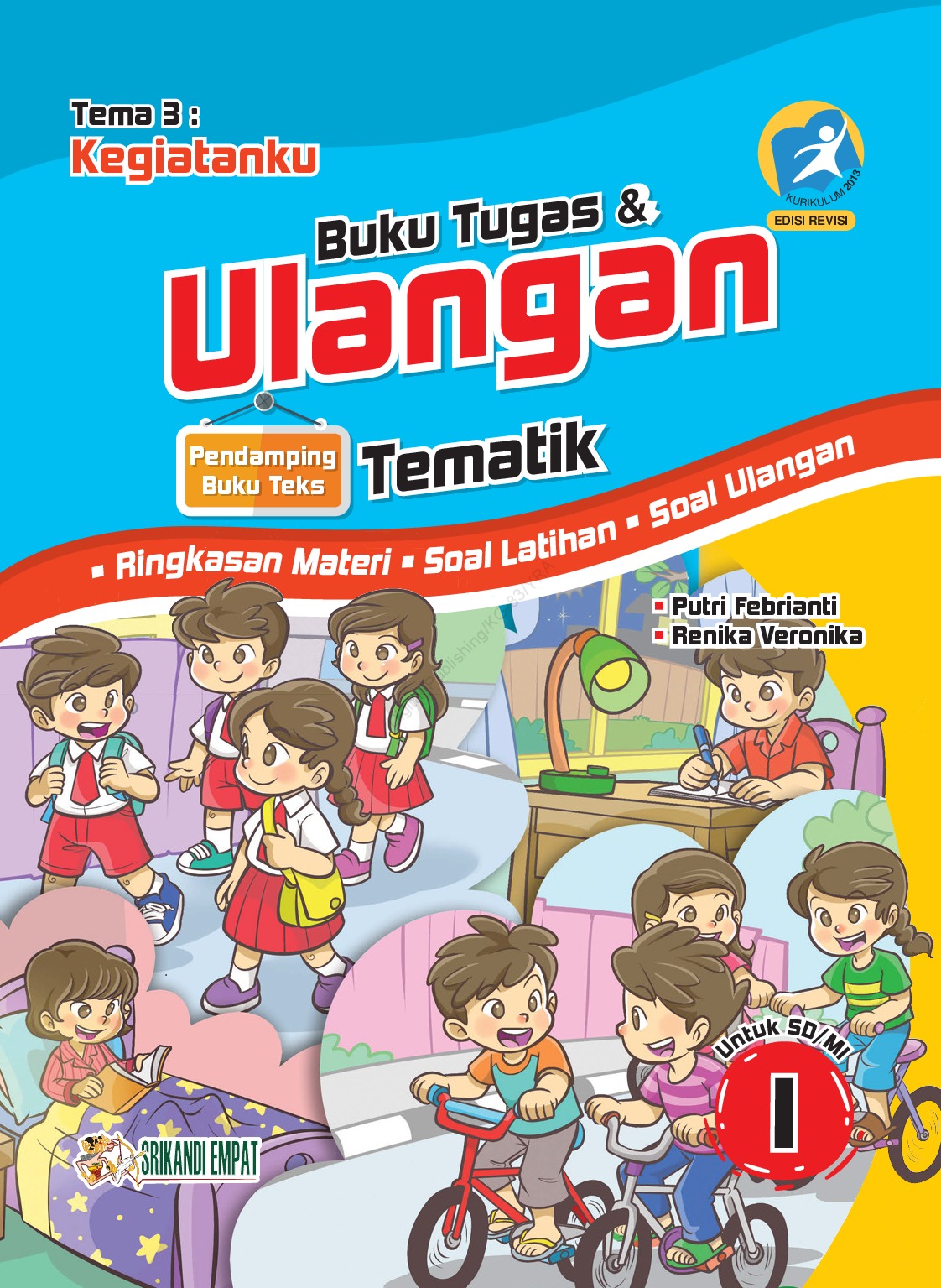 Detail Buku Kelas 1 Tema 3 Nomer 50