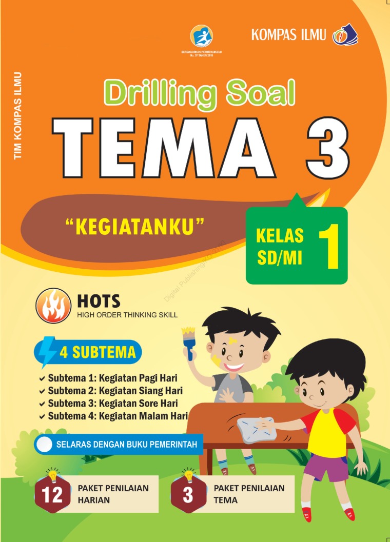 Detail Buku Kelas 1 Tema 3 Nomer 7