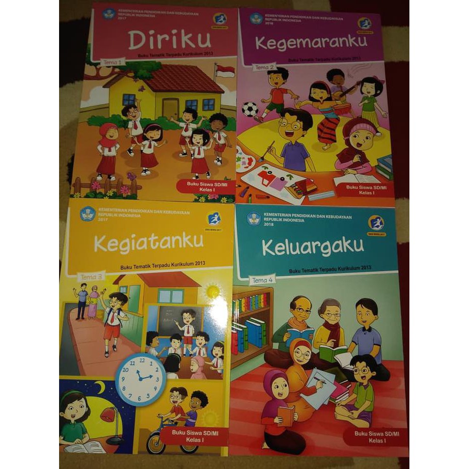 Detail Buku Kelas 1 Tema 4 Nomer 19