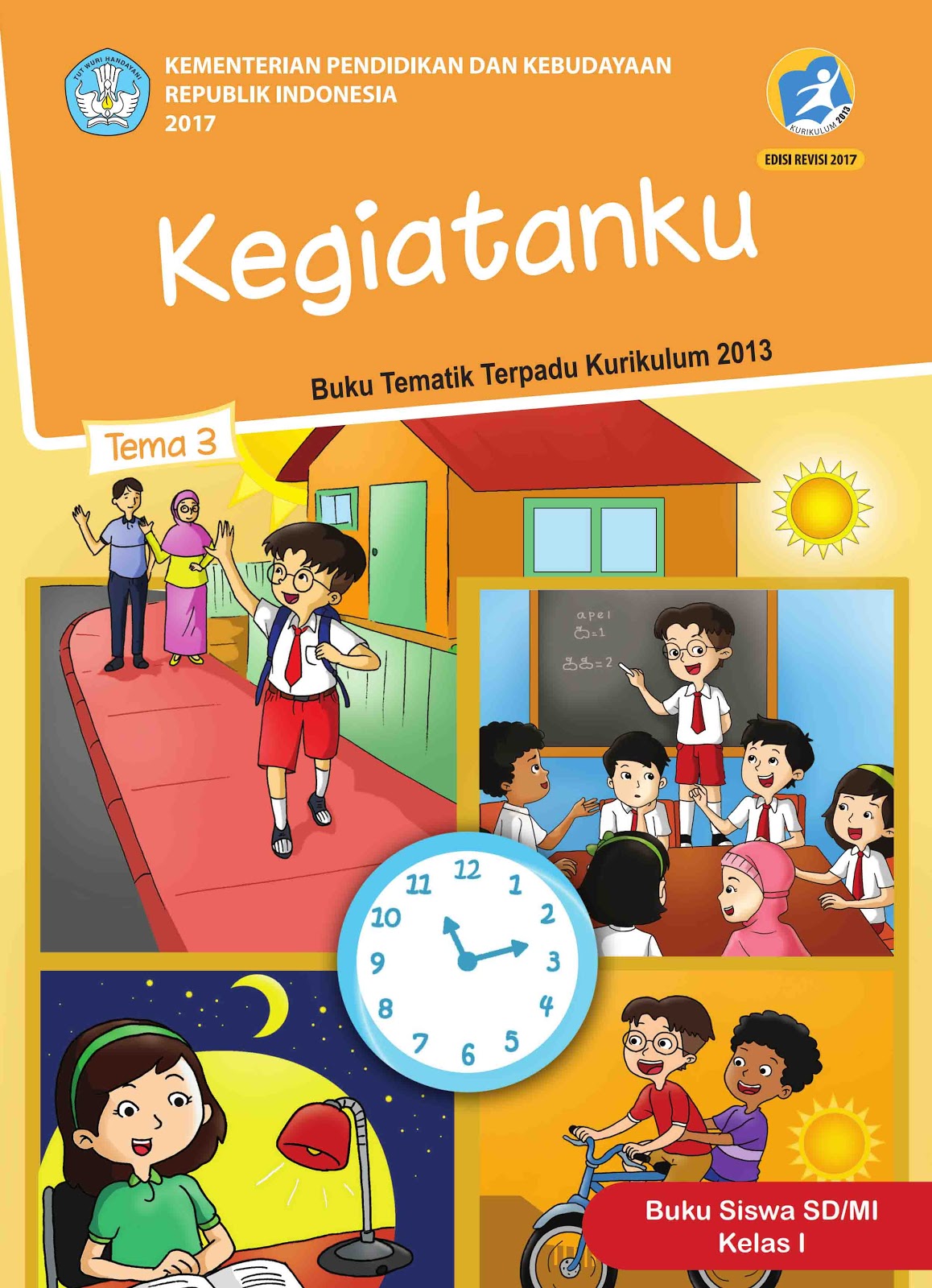 Detail Buku Kelas 1 Tema 5 Revisi 2018 Nomer 14