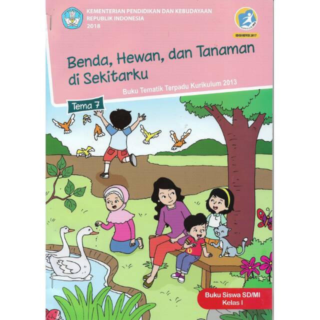 Detail Buku Kelas 1 Tema 7 Nomer 2