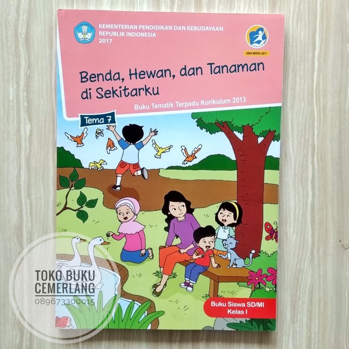 Detail Buku Kelas 1 Tema 7 Nomer 9