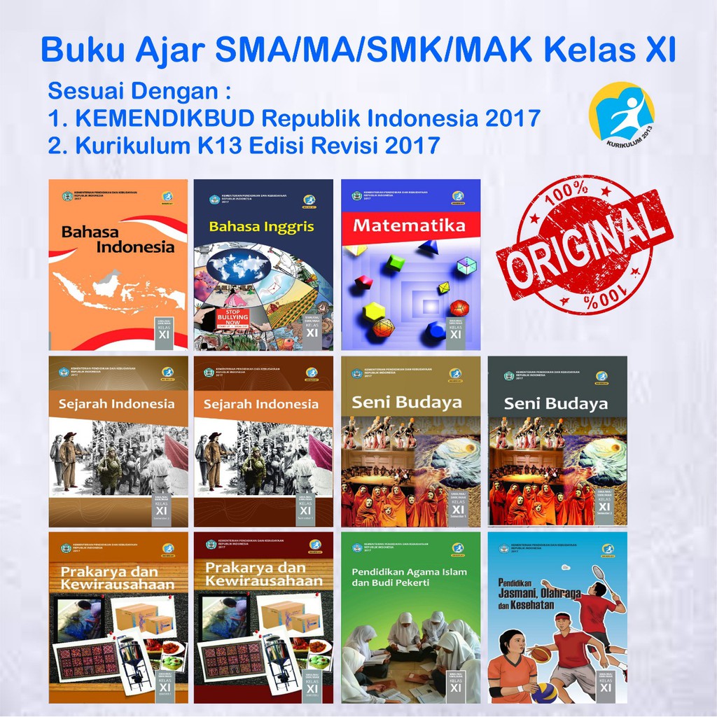 Detail Buku Kelas 11 Kurikulum 2013 Revisi 2017 Nomer 19