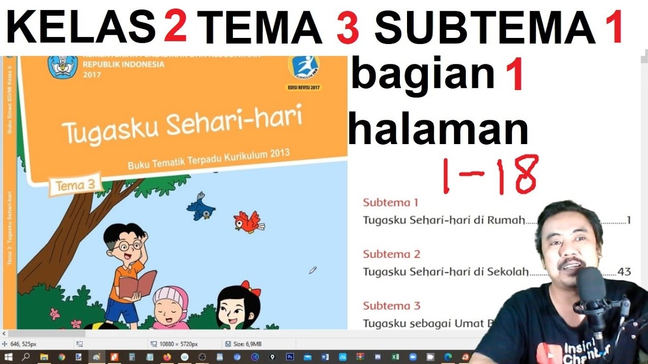 Detail Buku Kelas 2 Tema 3 Nomer 14
