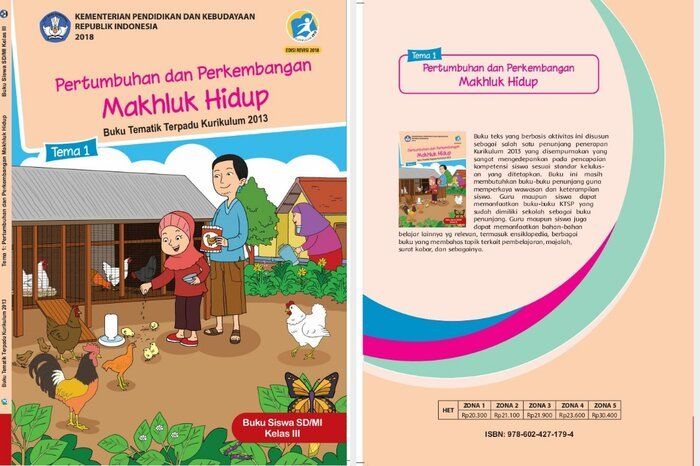 Detail Buku Kelas 3 Tema 1 Nomer 6