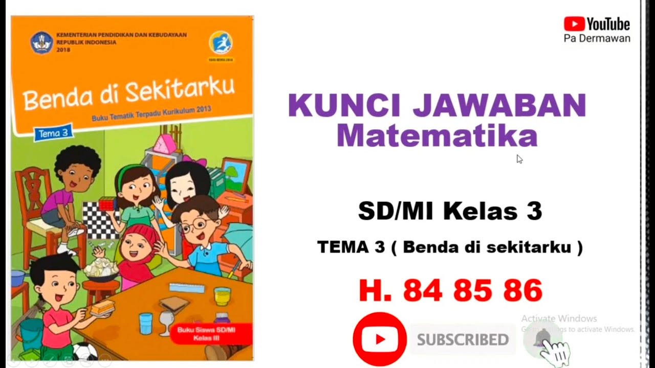 Detail Buku Kelas 3 Tema 3 Nomer 53