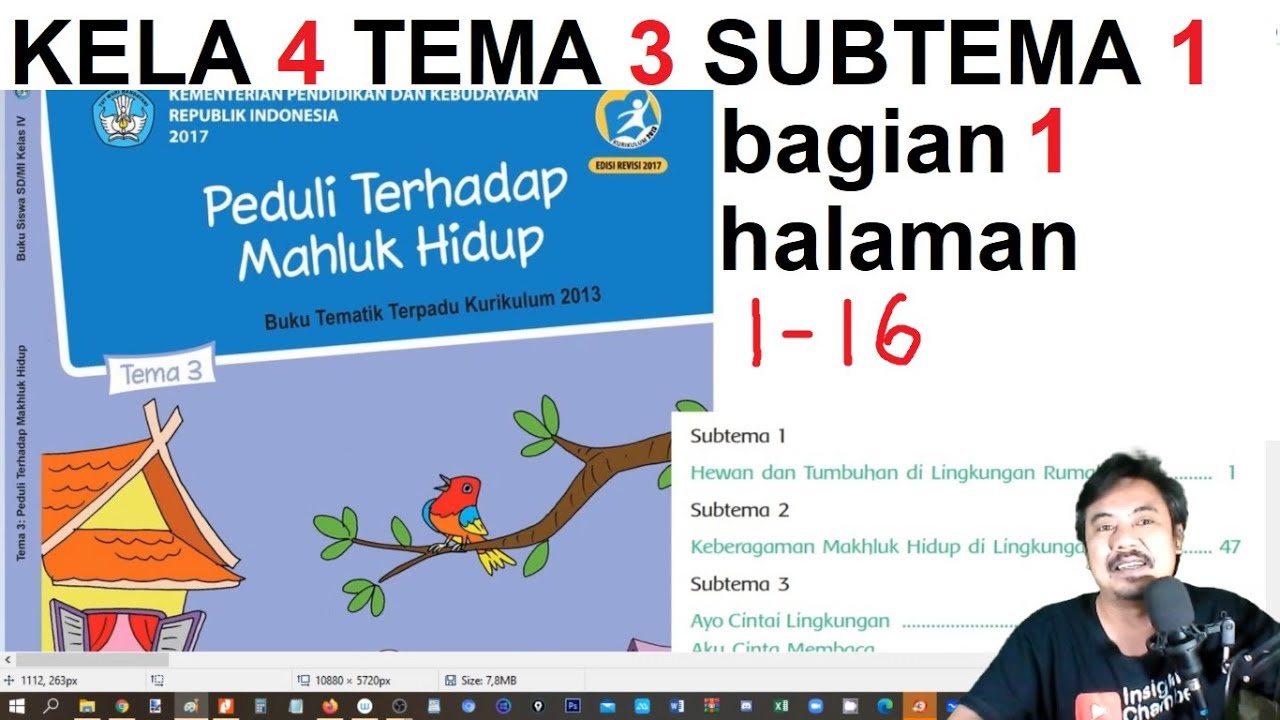 Detail Buku Kelas 4 Tema 3 Nomer 20