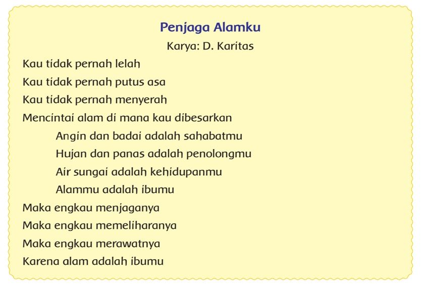 Detail Buku Kelas 4 Tema 6 Nomer 52