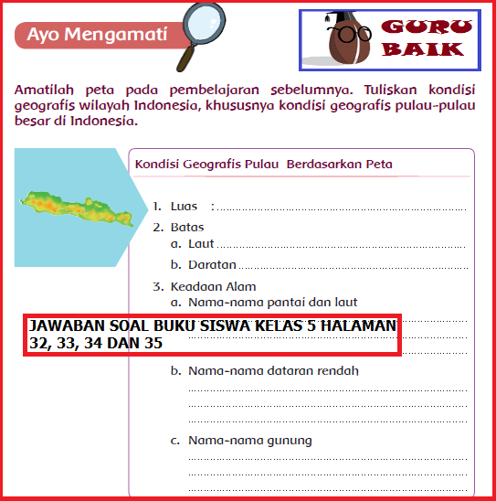 Detail Buku Kelas 5 Tema 1 Nomer 40