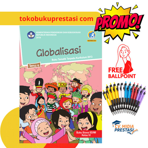 Detail Buku Kelas 6 Sd Kurikulum 2013 Revisi 2017 Nomer 38