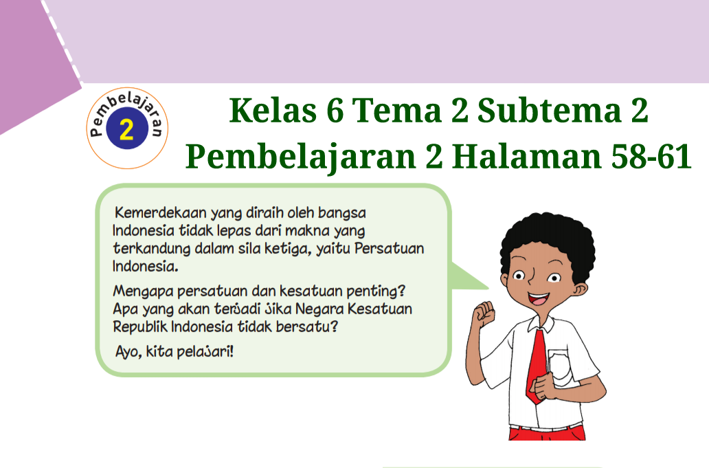 Detail Buku Kelas 6 Tema 2 Nomer 15