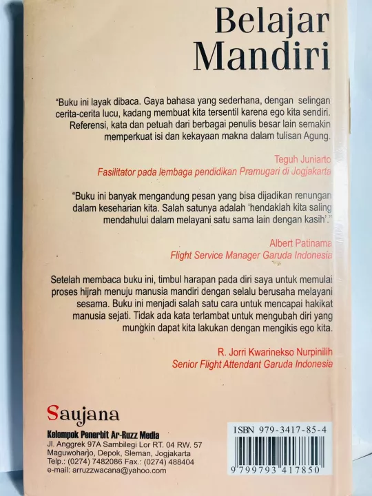 Detail Buku Kemandirian Belajar Nomer 47