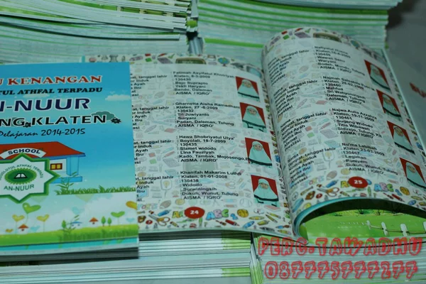 Detail Buku Kenangan Tk Nomer 30