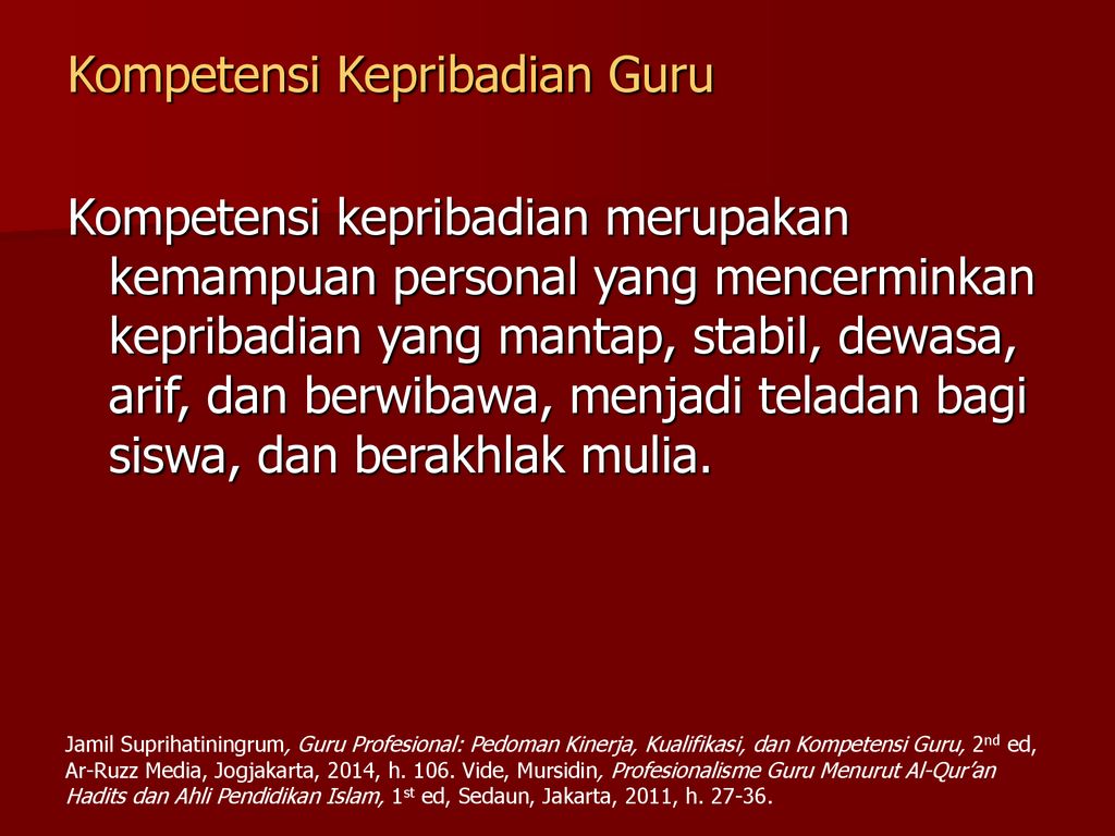 Detail Buku Kepribadian Guru Nomer 34