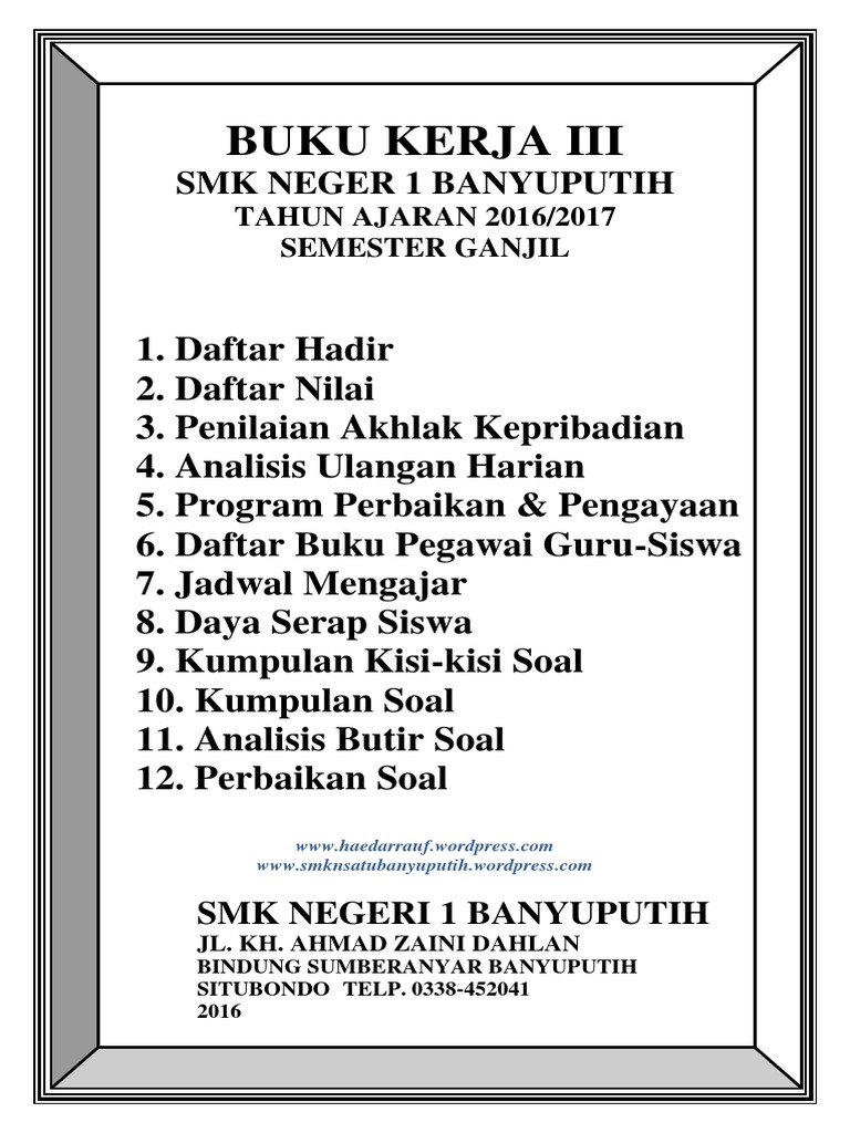 Detail Buku Kerja 3 Nomer 6