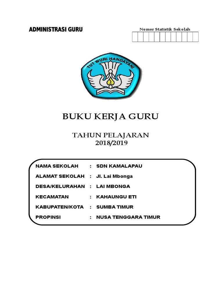 Detail Buku Kerja Guru Sd Nomer 33