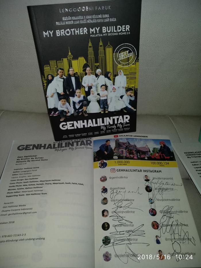 Detail Buku Kesebelasan Gen Halilintar Nomer 36