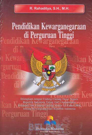 Detail Buku Kewarganegaraan Perguruan Tinggi Nomer 36