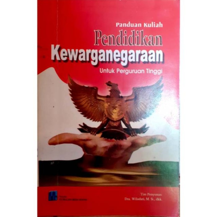 Detail Buku Kewarganegaraan Perguruan Tinggi Nomer 37