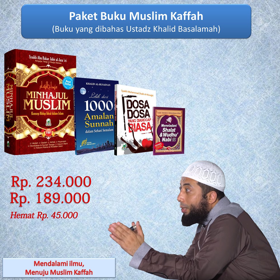 Detail Buku Khalid Basalamah Nomer 2