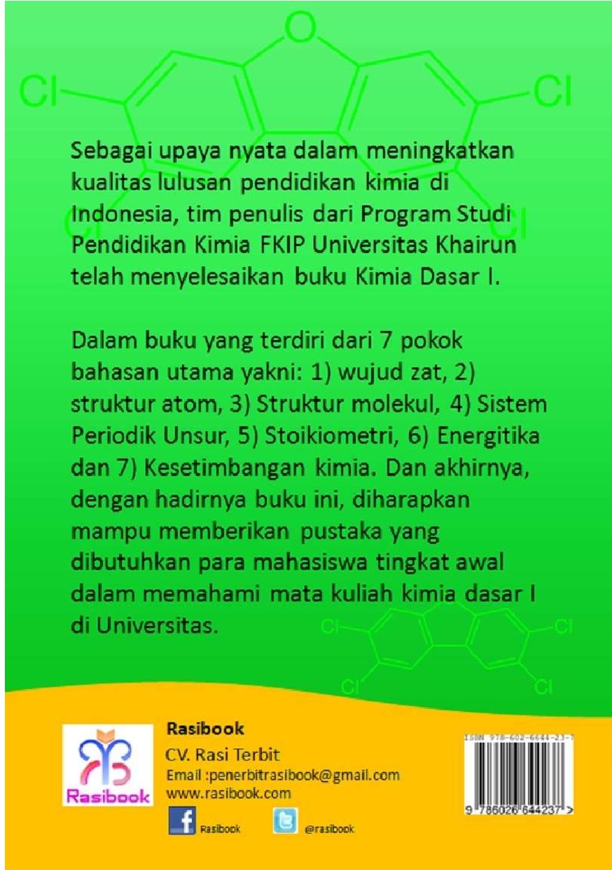 Detail Buku Kimia Dasar Kuliah Nomer 48