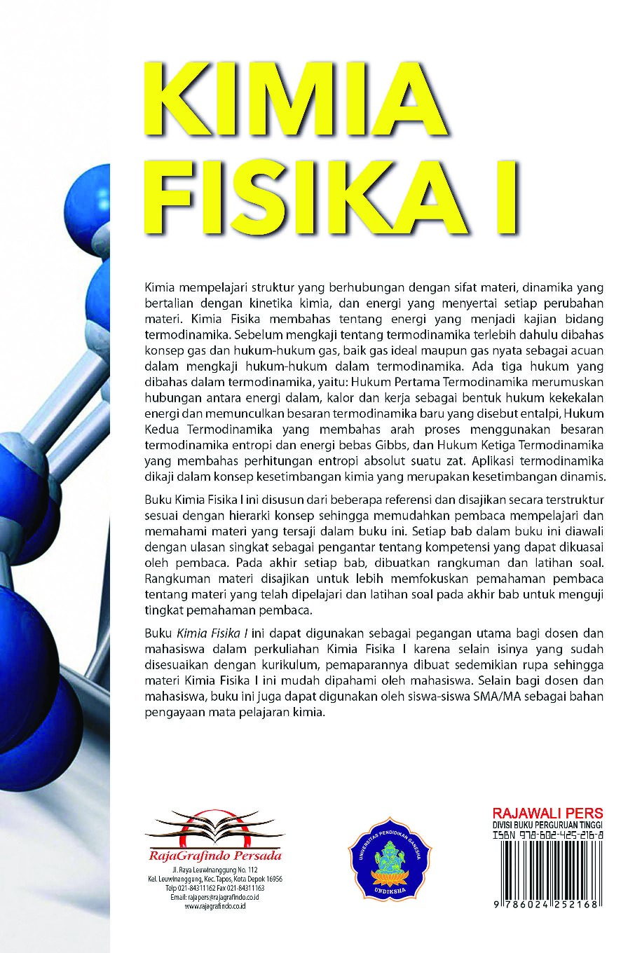 Detail Buku Kimia Fisika Nomer 41