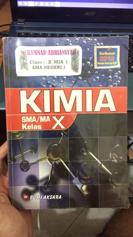 Detail Buku Kimia Kelas 10 Nomer 38