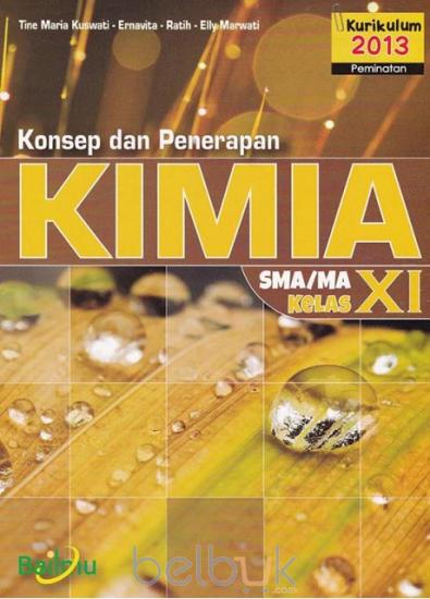 Detail Buku Kimia Kelas Xi K13 Nomer 15