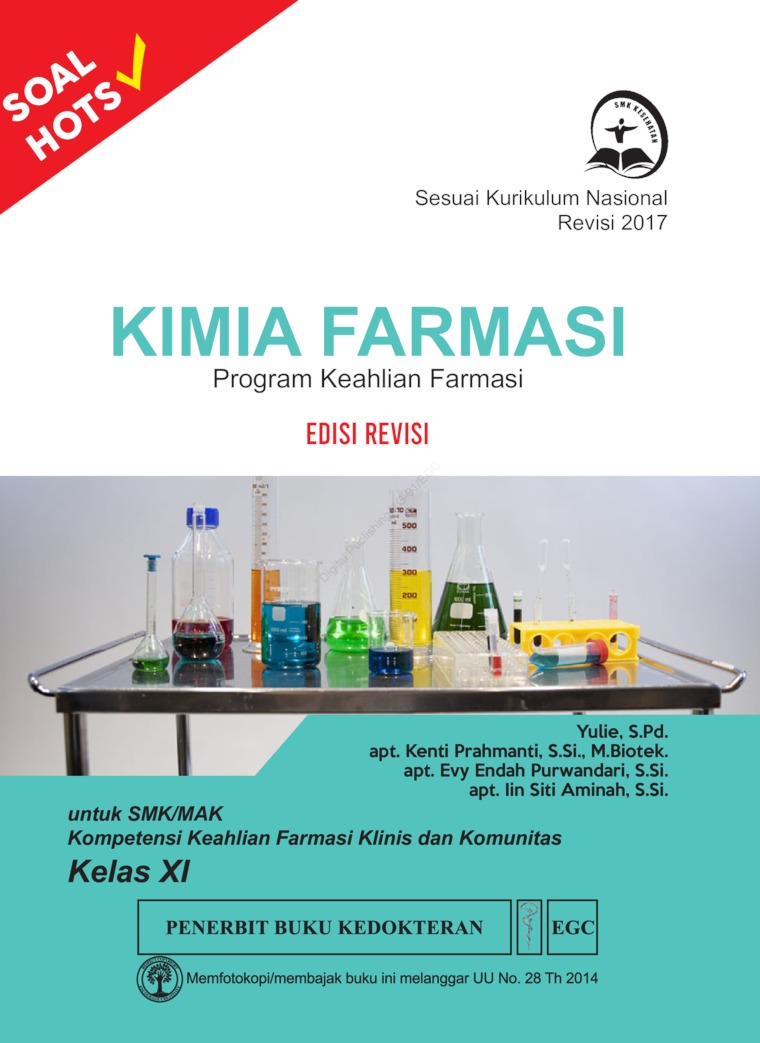 Detail Buku Kimia Smk Kelas Xi Nomer 46