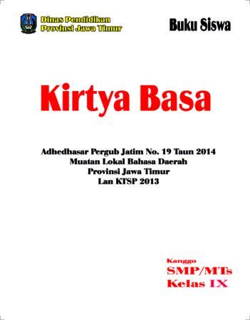 Detail Buku Kirtya Basa Kelas 9 Nomer 12