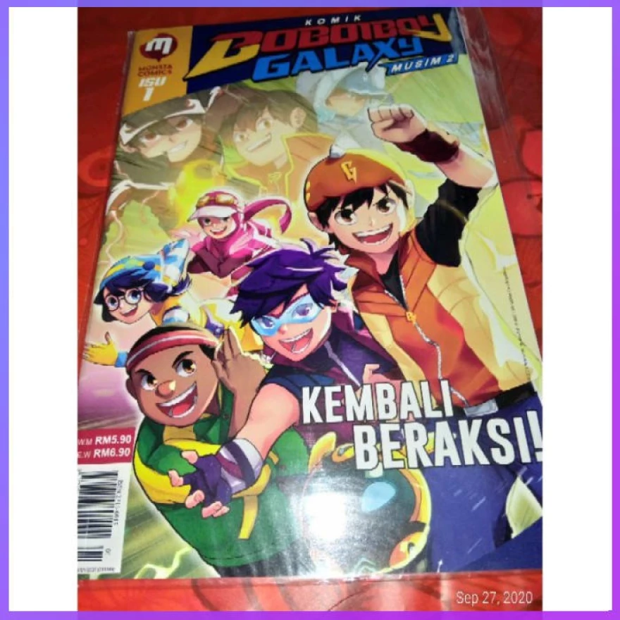 Detail Buku Komik Boboiboy Nomer 15