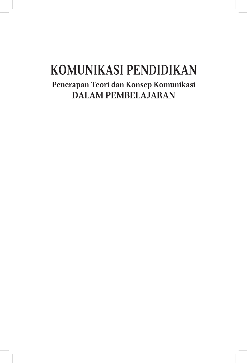 Detail Buku Komunikasi Pendidikan Nomer 15