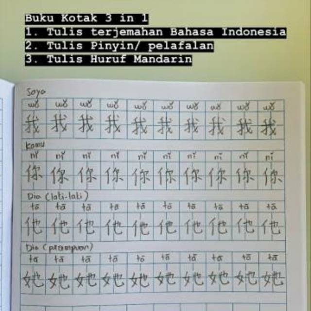 Detail Buku Kotak Besar Mandarin Nomer 38