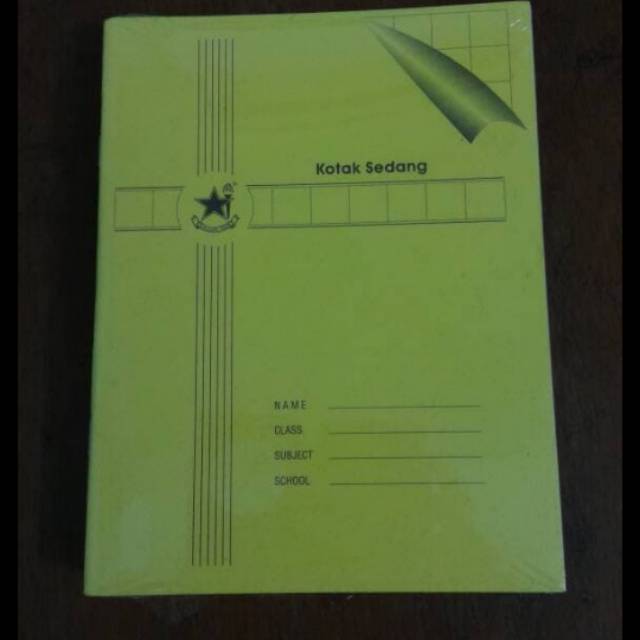 Detail Buku Kotak Sedang Nomer 41