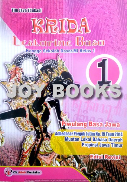 Detail Buku Krida Basa Jawa Nomer 6