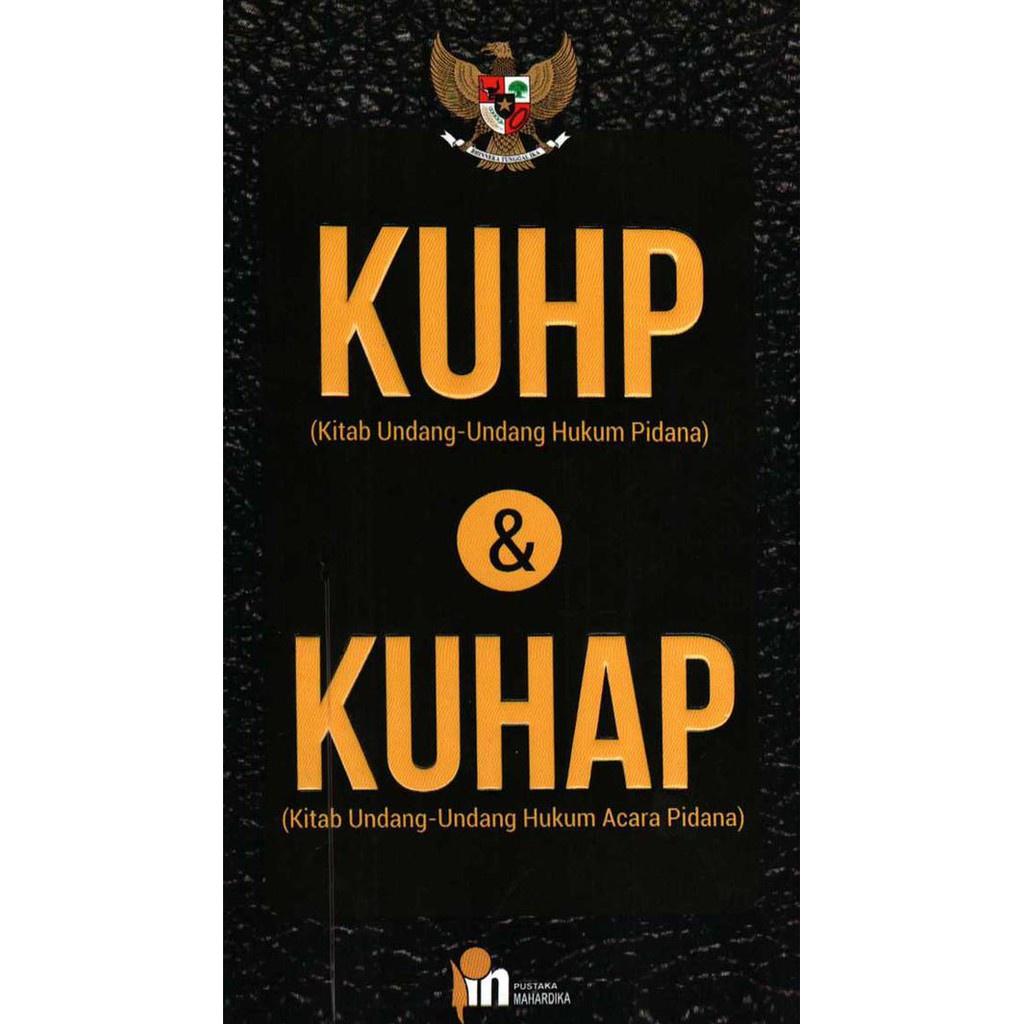 Detail Buku Kuhp Dan Kuhap Nomer 18