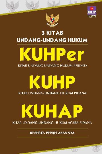 Detail Buku Kuhp Dan Kuhap Nomer 5