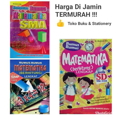 Detail Buku Kumpulan Rumus Matematika Lengkap Nomer 9