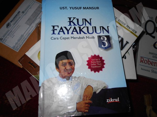 Detail Buku Kun Fayakun Yusuf Mansur Nomer 38