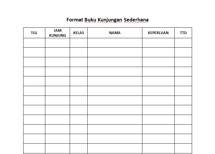 Detail Buku Kunjungan Perpustakaan Nomer 5