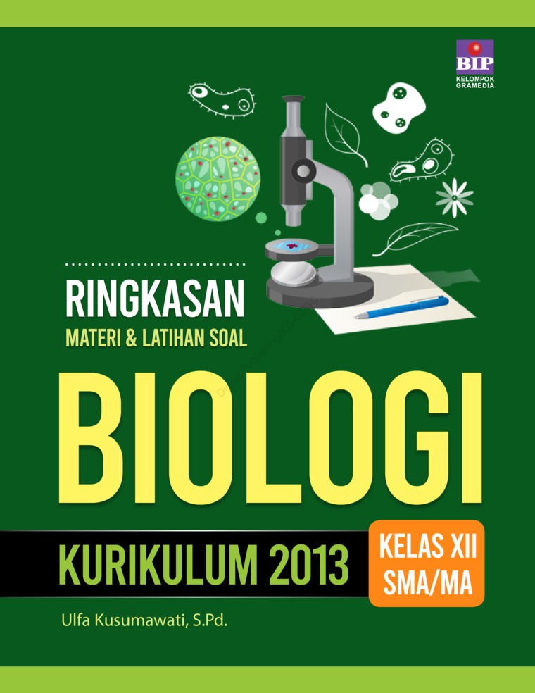 Detail Buku Kurikulum 2013 Biologi Nomer 12