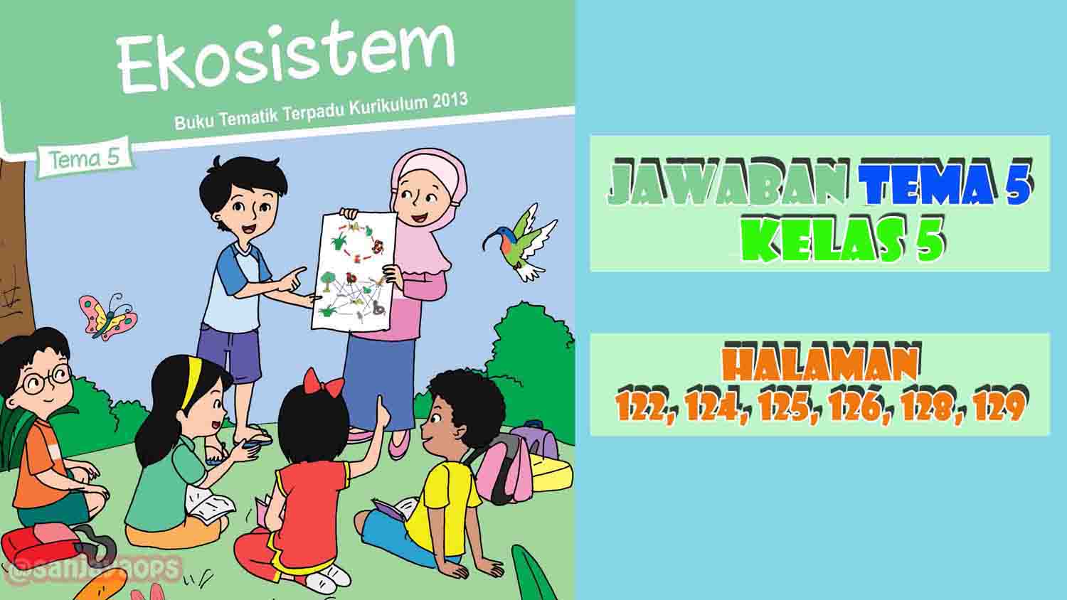 Detail Buku Kurikulum 2013 Kelas 5 Tema 5 Nomer 13